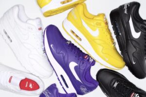 BST Supreme x Nike Air Max 1 tạo nên cơn sốt trong cộng đồng sneaker. 